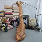 Large Vintage Ceramic Giraffe Figurine Mcm 22  