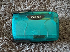 Vintage Motorola Talkabout T900 2 Way Pager Translucent Teal Working W Clip