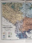 1876 Ethnographic Chart Of The Balkans Turkey In Europe Original Antique Map