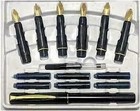 Calligraphy Fountain Pen Set 6 Nibs And 1 Pen 22 Carat Gold Plated Best Quality 