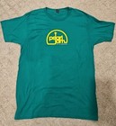 Pearl Jam Space Needle Seattle T-shirt Sz-l  Green  Supersonics  Rare 