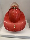 Vintage Texaco Fire Chief  Toy Fireman Helmet Brown And Bigelow Usa 