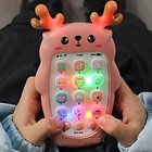 Baby Phone Toy Music Teether Learning Educational Sound Gift Toddler Kids Play