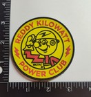 Vintage Reddy Kilowatt Safety Club Patch Robber Hook Loop Rare Collection Patch