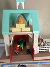 Vintage 1992 Little Tikes Place Horse Stable Dollhouse Barn 100  Complete W  Box