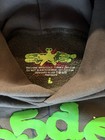Sp5der Boys Brown Green Pullover Hoodie