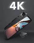 Wolfbox G850 4k Dash Cam 12   Dual Dash Cameras Mirror Cam Parking Monitoring
