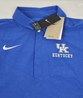 Nike Kentucky Wildcats Polo Shirt Mens Large  Dri-fit On Field Blue Dn5619-480 