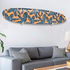 Hang 11 Surfboard Wall Mount - Surf Board Wall Hangers  Wooden Surfboard Rack