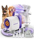 Oneisall Dog Hair Vacuum   Dog Grooming Kit low Noise Dog Grooming Vacuum 12kpa