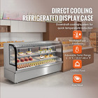 79  Refrigerated Display Deli Case Bakery Meat Fridge Show Case 32 Cu ft 2-tier