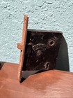 1800 s Mortise Door Lockset Copper   Black Finish Victorian Style Blw Original