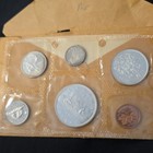 Canada 1965 Uncirculated Mint Set  1 Silver Dollar Original Cellophane Pack