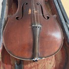 Antique Violin Koniglich Bayer Mittenwald 1913 W bow And Case Signed As Is