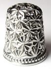 Antique Ketcham   Mcdougall Sterling Silver  Embroidery Thimble     palmettes   