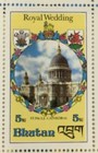 Special Lot Bhutan 1981 318-9 - Royal Wedding - 50 Sets Of 2v - Mnh Full Sheets
