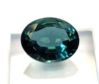 Teal Green Sapphire Oval Cut Natural 9-11 Ct Certified Loose Gemstone