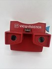 Vintage Gaf View-master Viewer Red And White With Picture Reels Read   