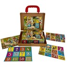 Vintage Eichhorn Alphabet Number Picture Wooden Cube Puzzle - Germany