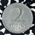 1946 Hungary 2 Forint Lot f0653