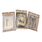 Tim Holtz Idea-ology Scrapbooking Lot Ephemera 12x12 Paper Layers Frames Grunge