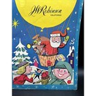 Excellent  Rare Robinson   s Dept Store Christmas Santa Claus Coloring Book 1958 1