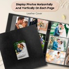 1000 Pocket Photo Album 4x6 Leather Cover  Extra Large Capacity Holds 1000 Ho   