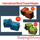2 X International Universal Travel Adapter 2 Usb Charger Power Converter G o b