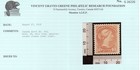 Canada  45a Extra Fine Mint Full Original Gum Lightly Hinged  with Certificate 