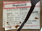 Honeywell L4064b 1600 5  Combination Fan   Limit Controller - New Open Box