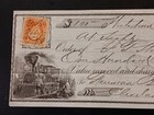 1871  100 Antique Bank Check