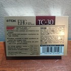 Tdk Tc-30 Ehg Vhs-c Video Cassette Made In Japan Extra High Grade New Sealed 
