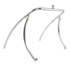 For Most Boats 62 -103  Wide Polished Aluminum Wakeboard Tower  2 25  Tubing 