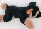 Fao Schwarz Adopt A Pets  Plush Dog Stuffed Animal Black Tan 2020 Nwt 