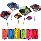 1pcs Hand Throwing Parachute Kids Outdoor Funny Toys Game Play Toys For Children