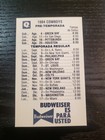 1984 Dallas Cowboys Pocket Schedule   25th Anniversary - Spanish Version 