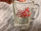 Vintage Dog N Suds Miniature Glass Mug Root Beer Drive In Restaurant 3 1 4  Tall