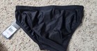 Speedo Men s Swim Briefs Powerflex Eco Size 32  Black New With Tags  