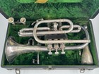 Vintage Ne Plus Ultra Cornet Made By Boston Musical Instrument  Damaged  Read 