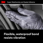 Black Super Weatherstrip Adhesive  03602  1 Fl Oz  1 Per Pack  3-pack