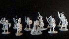 Ral Partha   Grenadier Skeleton 11 Undead Sword Master Unit Warriors D d 1980  