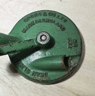 Antique Vintage Cast Aluminum   Wood Spong s Green Bean Slicer No  632 - England