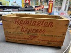 Vintage Remington Express 410 Ga Wood Ammo Crate Dupont Kleanbore 3 Inch No  6