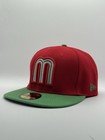 New Era Mexico Wbc 5950 Red green Fitted Cap  Hat