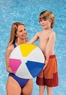 Intex Inflatable Beach Ball   White With Magenta Pink yellow And Blue 