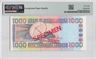 Sierra Leone 1000 Leones Specimen Pmg Banknote Pmg 58 Pic 24bs