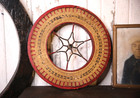 Antique Gambling Wheel Carnival Game Board Casino Vintage Roulette Circus 1930s