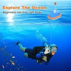  Scuba Diving Ventilator Tankless Diving System 23ft Portable Rechargeable