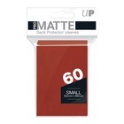 Ultra Pro Deck Protectors - Pro Matte - Small Size - Red  one Pack Of 60 
