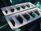 White New Rectangular Boat Vent Louver 13-1 4 X 4-3 4   New   Pair  Fit Sea Ray 